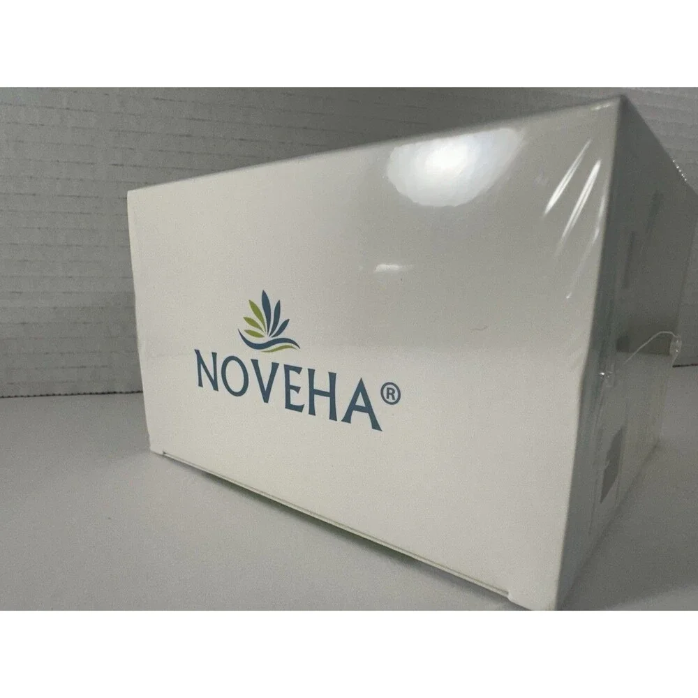 Noveha Tea Tree Eyelid & Lash Cleansing Wipes Green Tea 60 Packs Exp 01/2028